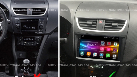 Màn hình DVD Android xe Suzuki Swift 2014 - 2018 | Kovar T1